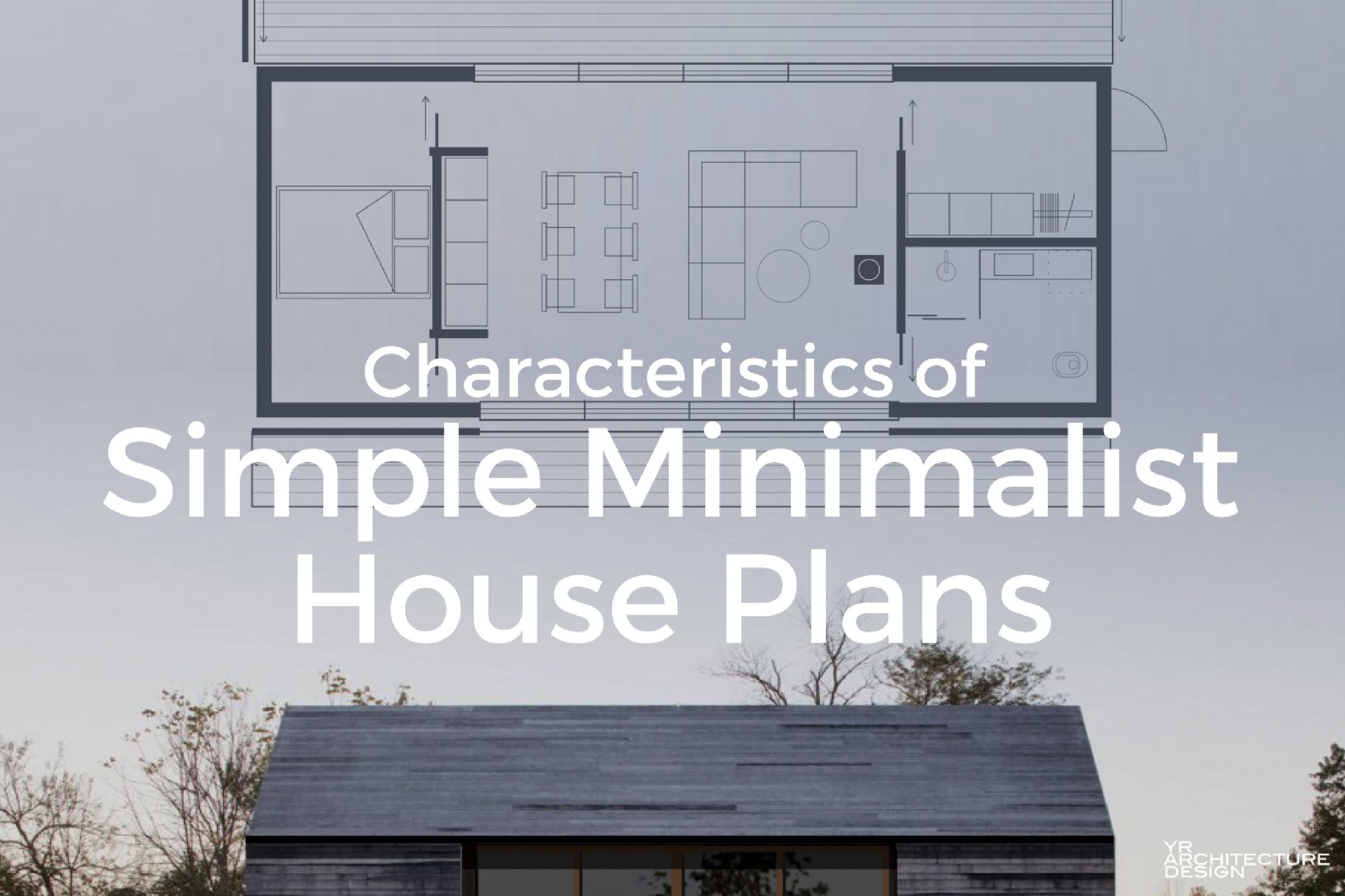 simple house exterior blueprint