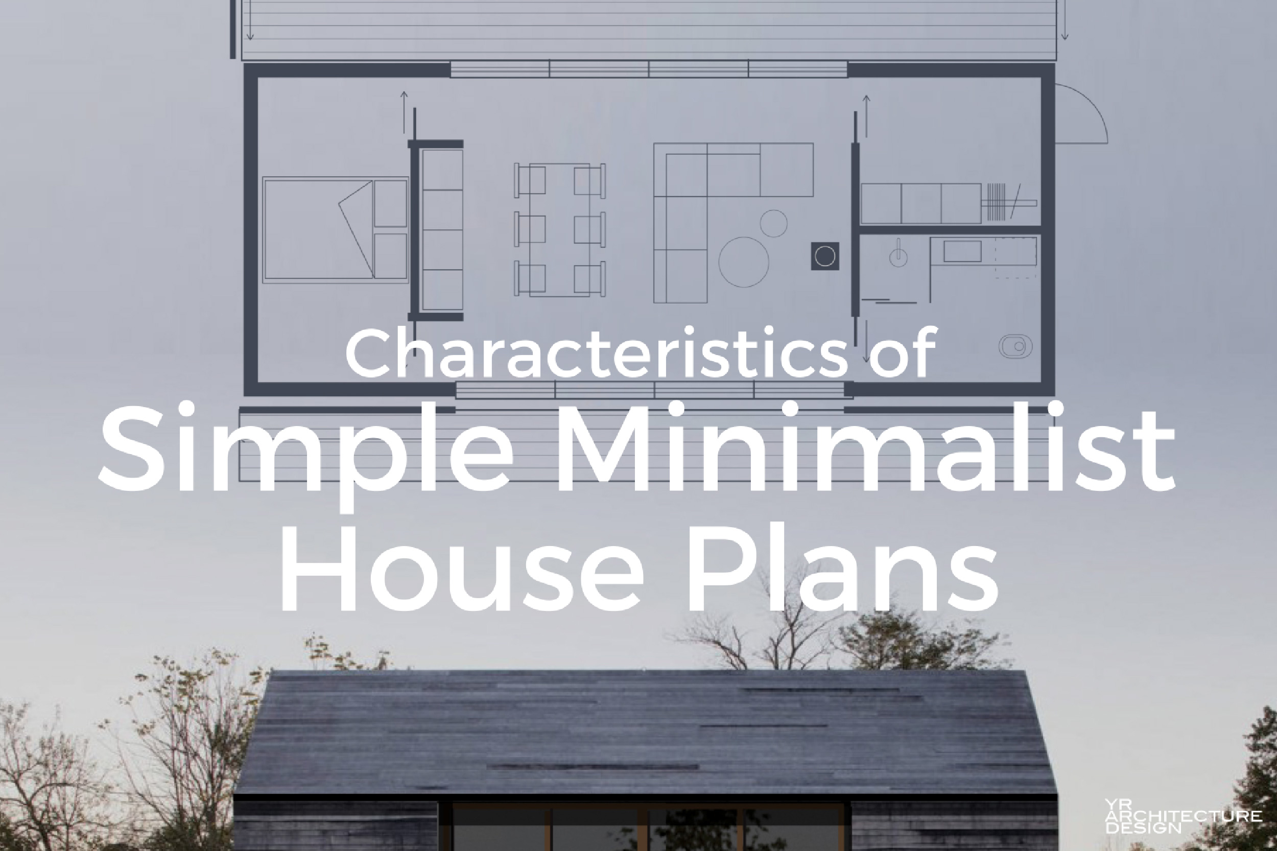 simple house floor plan with measurements